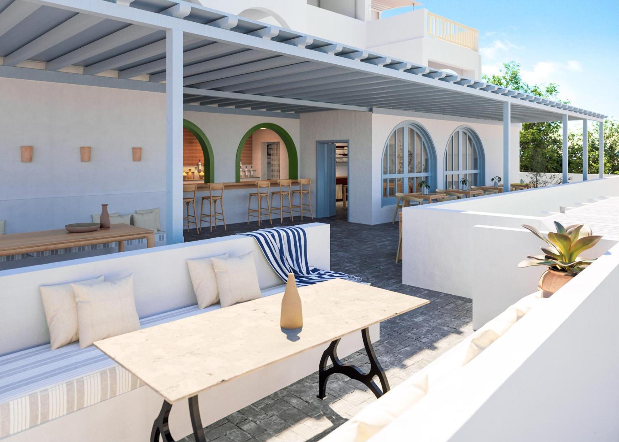 Panorama Serenity Suites Patmos Town ภายนอก รูปภาพ