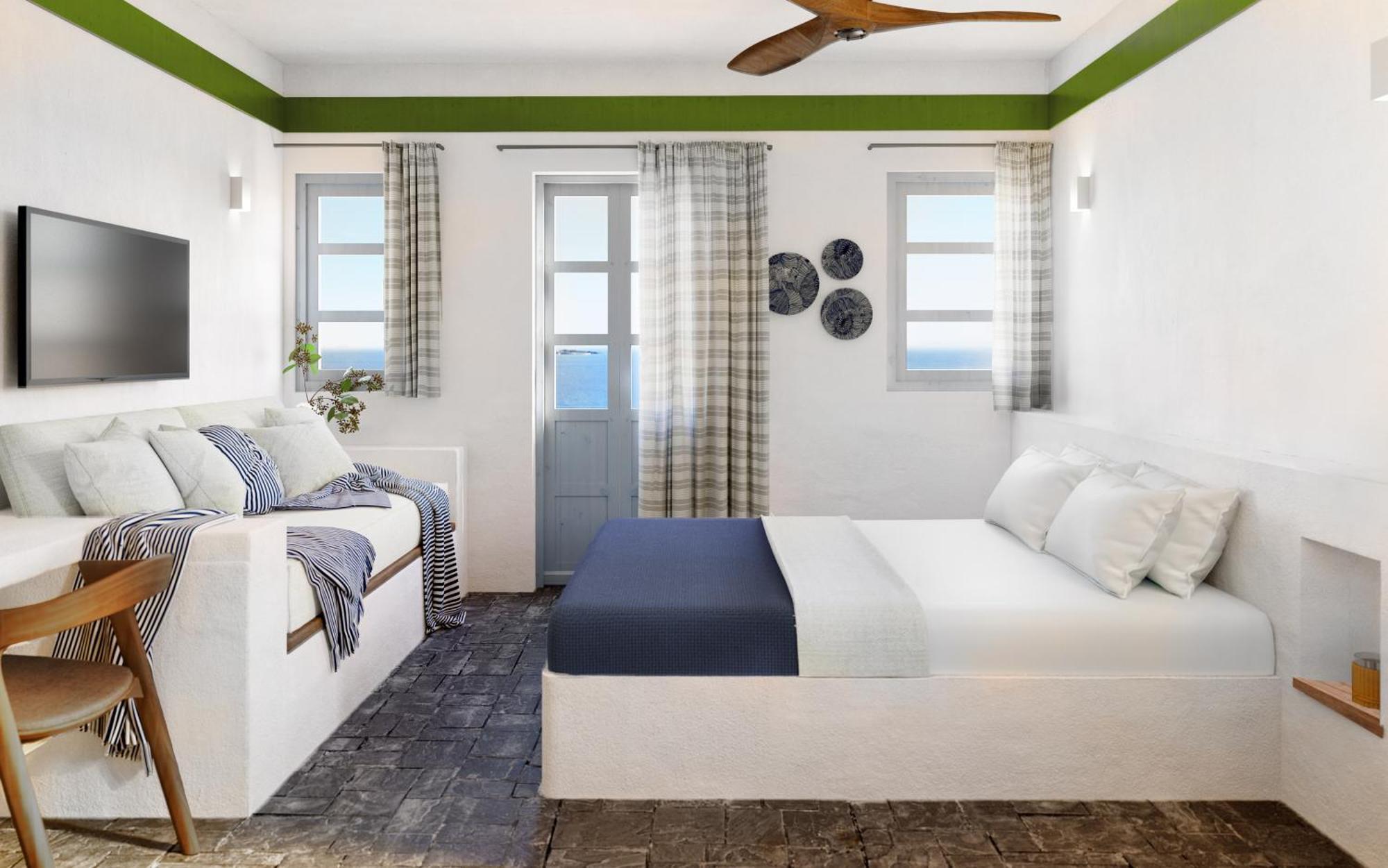 Panorama Serenity Suites Patmos Town ภายนอก รูปภาพ