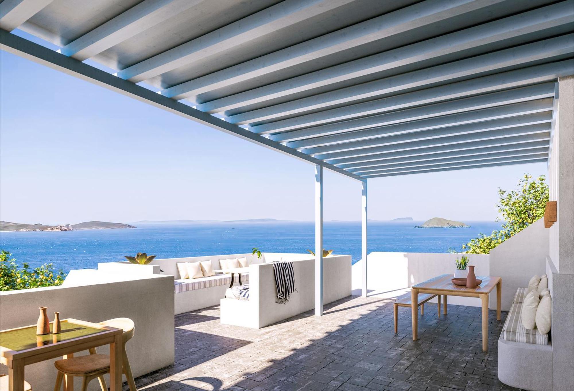 Panorama Serenity Suites Patmos Town ภายนอก รูปภาพ